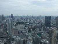 東京タワー展望台より